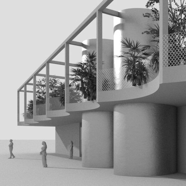 Sporthalle und Kindergarten, Bad Friedrichshall